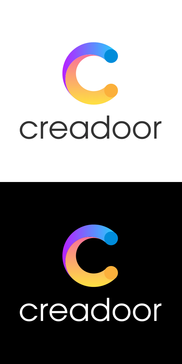 Creadoor stacked logo